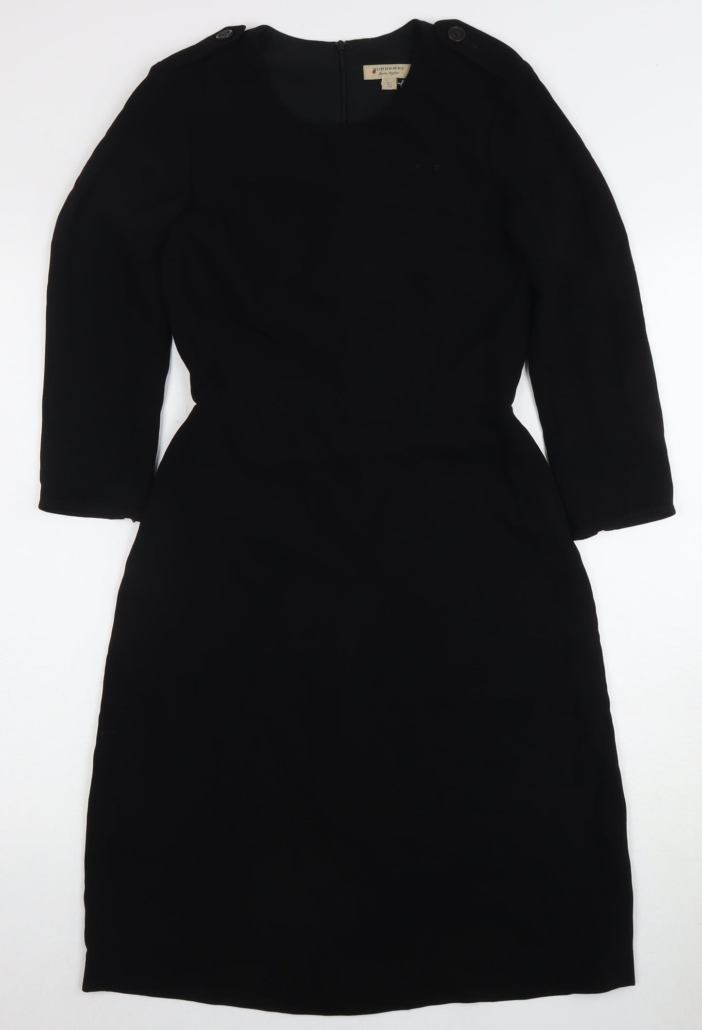 Burberry Women's Black Long Sleeve Dress