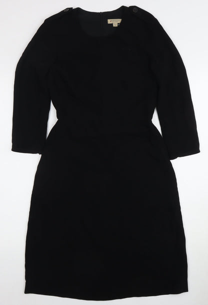 Burberry Women's Black Long Sleeve Dress