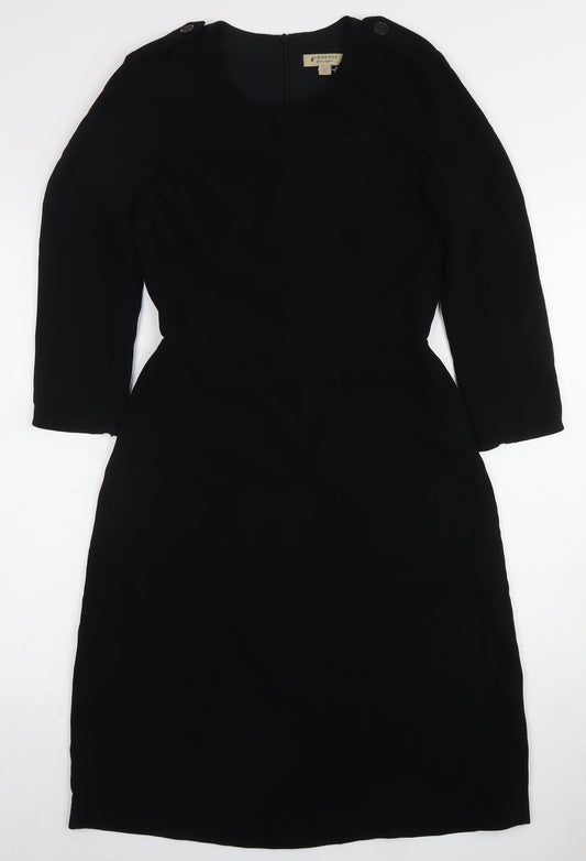 Burberry Women's Black Long Sleeve Dress