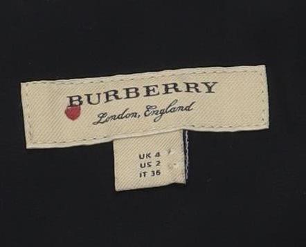 Burberry Women's Black Long Sleeve Dress