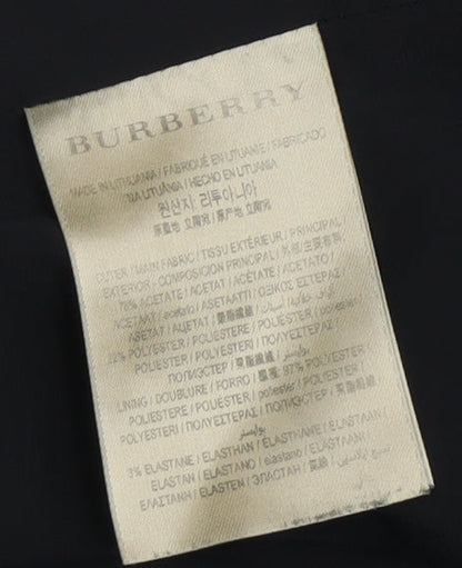 Burberry Women's Black Long Sleeve Dress