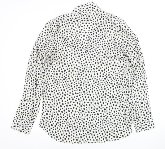 Womens UK Size 8 H&M Multicoloured Basic Blouse
