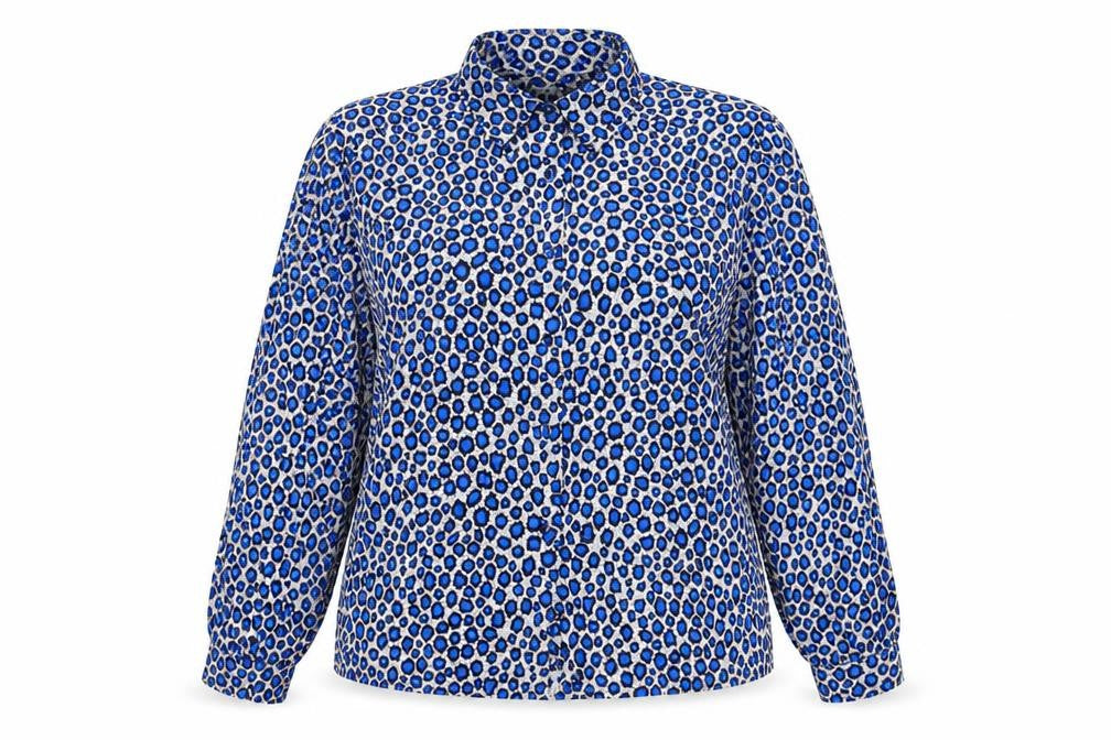 Womens UK Size 14 Eastex Blue  Blouse