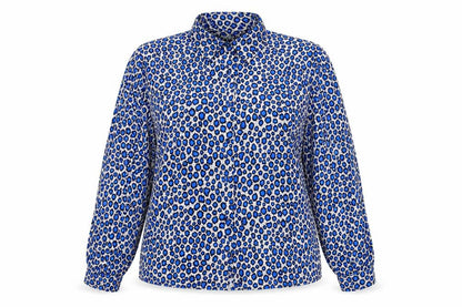Womens UK Size 14 Eastex Blue  Blouse
