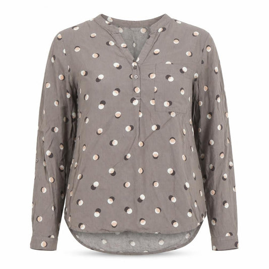 Womens UK Size 12 Marks and Spencer Grey  Blouse