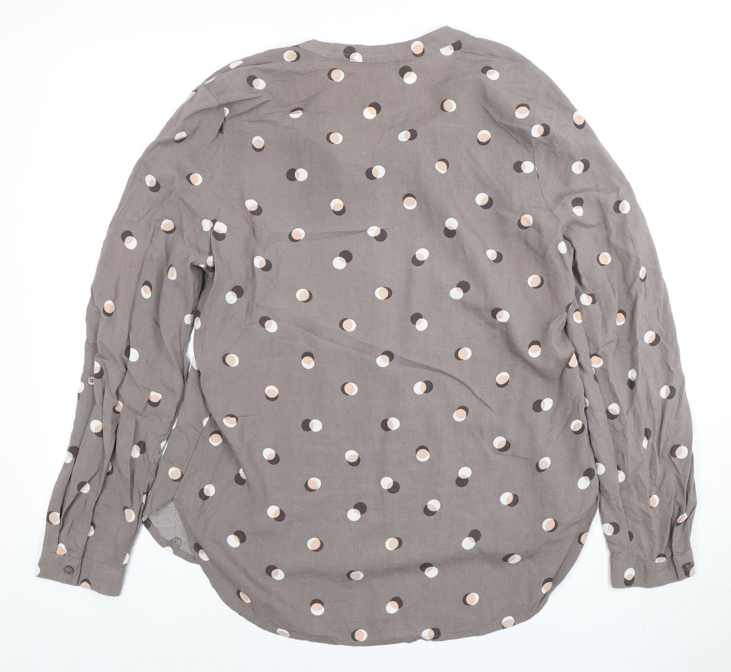 Womens UK Size 12 Marks and Spencer Grey  Blouse
