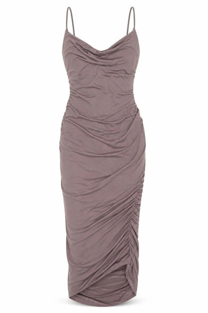 Boohoo Women's Purple Bodycon Dress Size 6