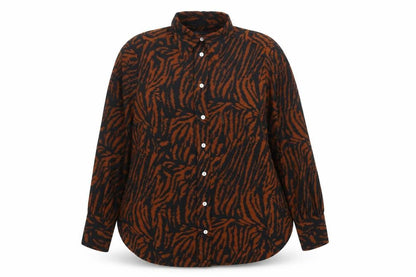 Womens UK Size 12 Marks and Spencer Brown  Button-Up