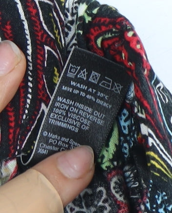 Womens UK Size 8 Marks and Spencer   Multicoloured Trousers