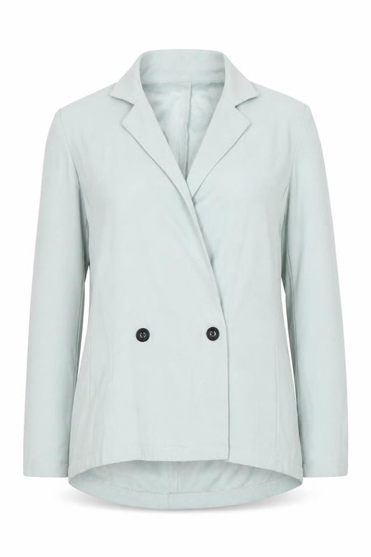 PrettyLittleThing Women's Blue Blazer, UK 8, Collared Casual