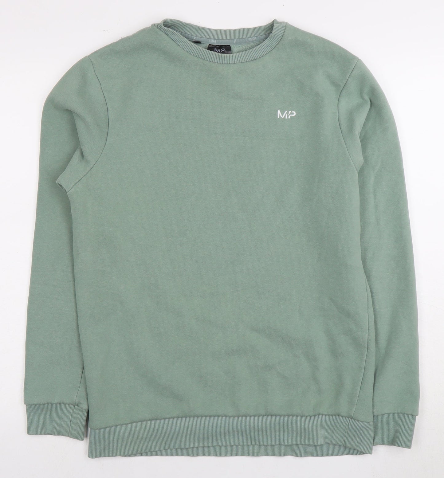 Mens UK Size S MP Green Pullover Sweatshirt