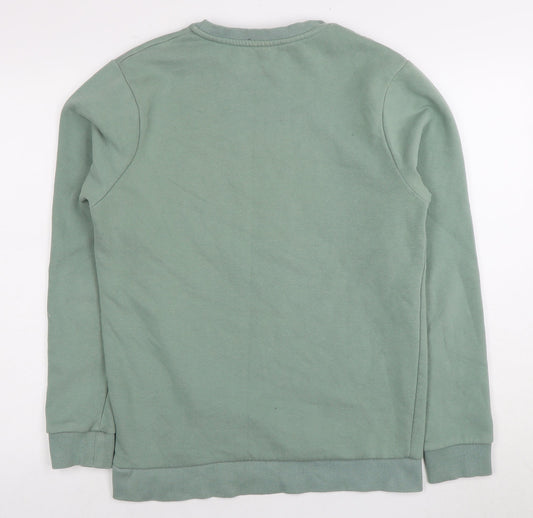 Mens UK Size S MP Green Pullover Sweatshirt