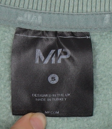 Mens UK Size S MP Green Pullover Sweatshirt