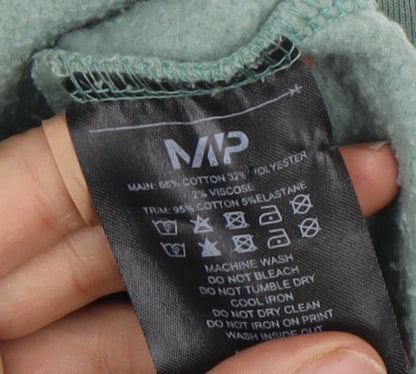 Mens UK Size S MP Green Pullover Sweatshirt