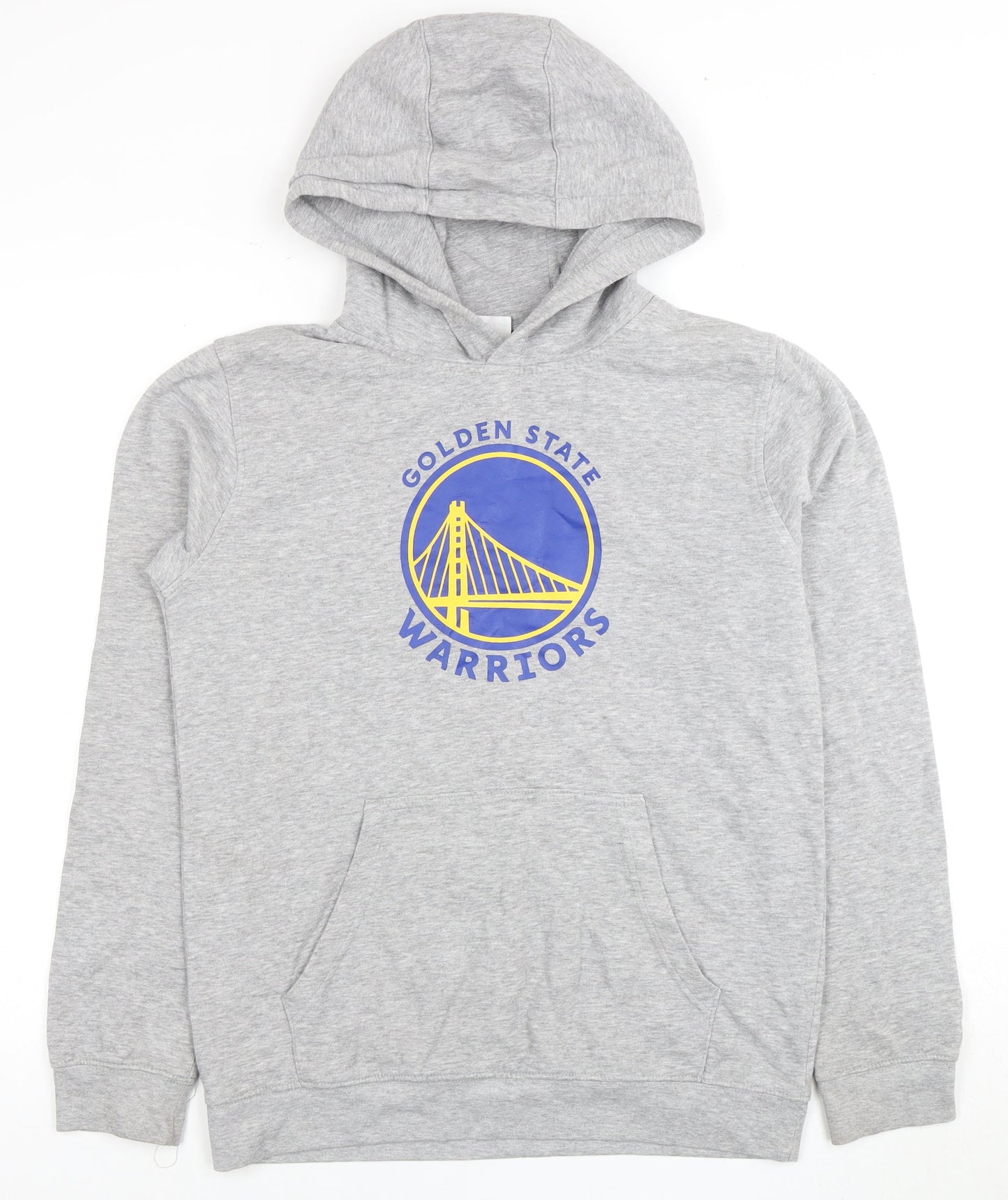 NBA Boys Grey Golden State Warriors Pullover Hoodie