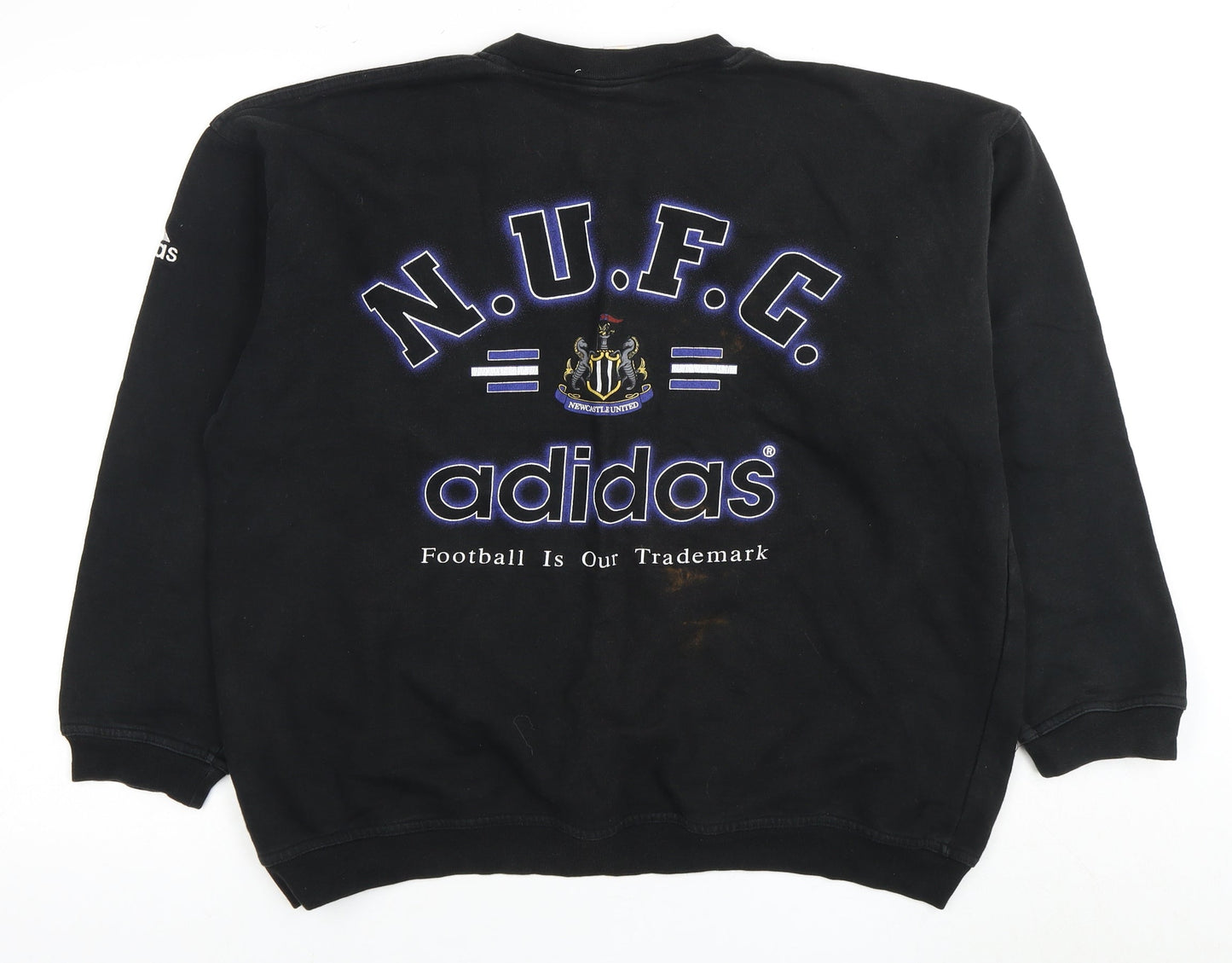Adidas Unisex Adults Black N.U.F.C XL Pullover Sweatshirt