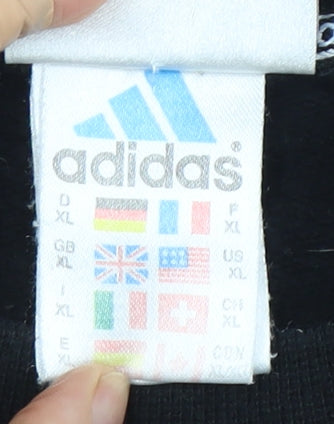 Adidas Unisex Adults Black N.U.F.C XL Pullover Sweatshirt