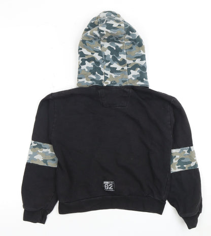 Skechers Boys Black Pullover Hoodie 10-11 Years