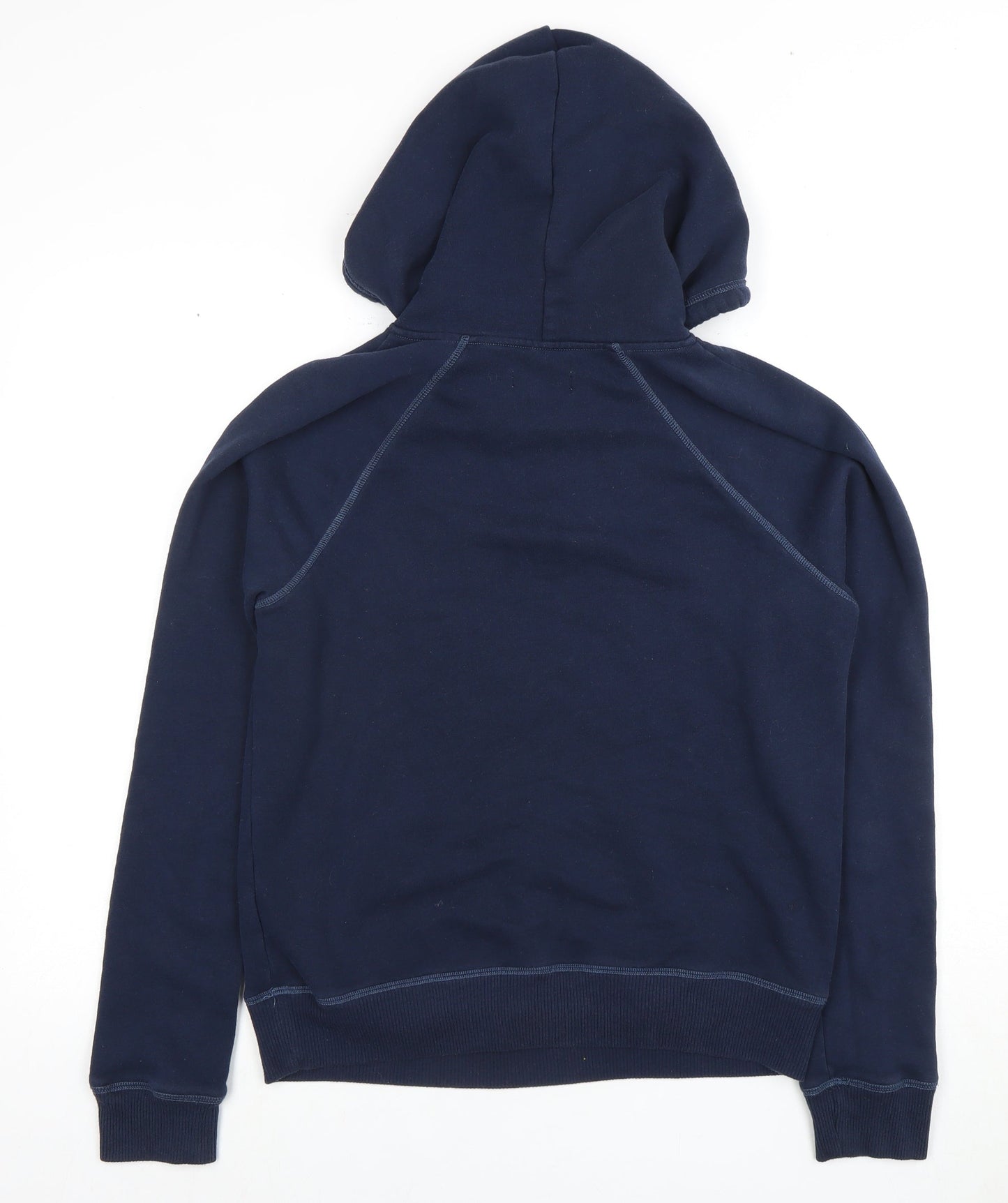 Hollister Women's Blue Pullover Hoodie, Size L