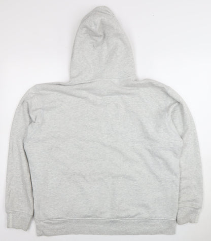 Mens UK Size M adidas Grey Pullover Hoodie