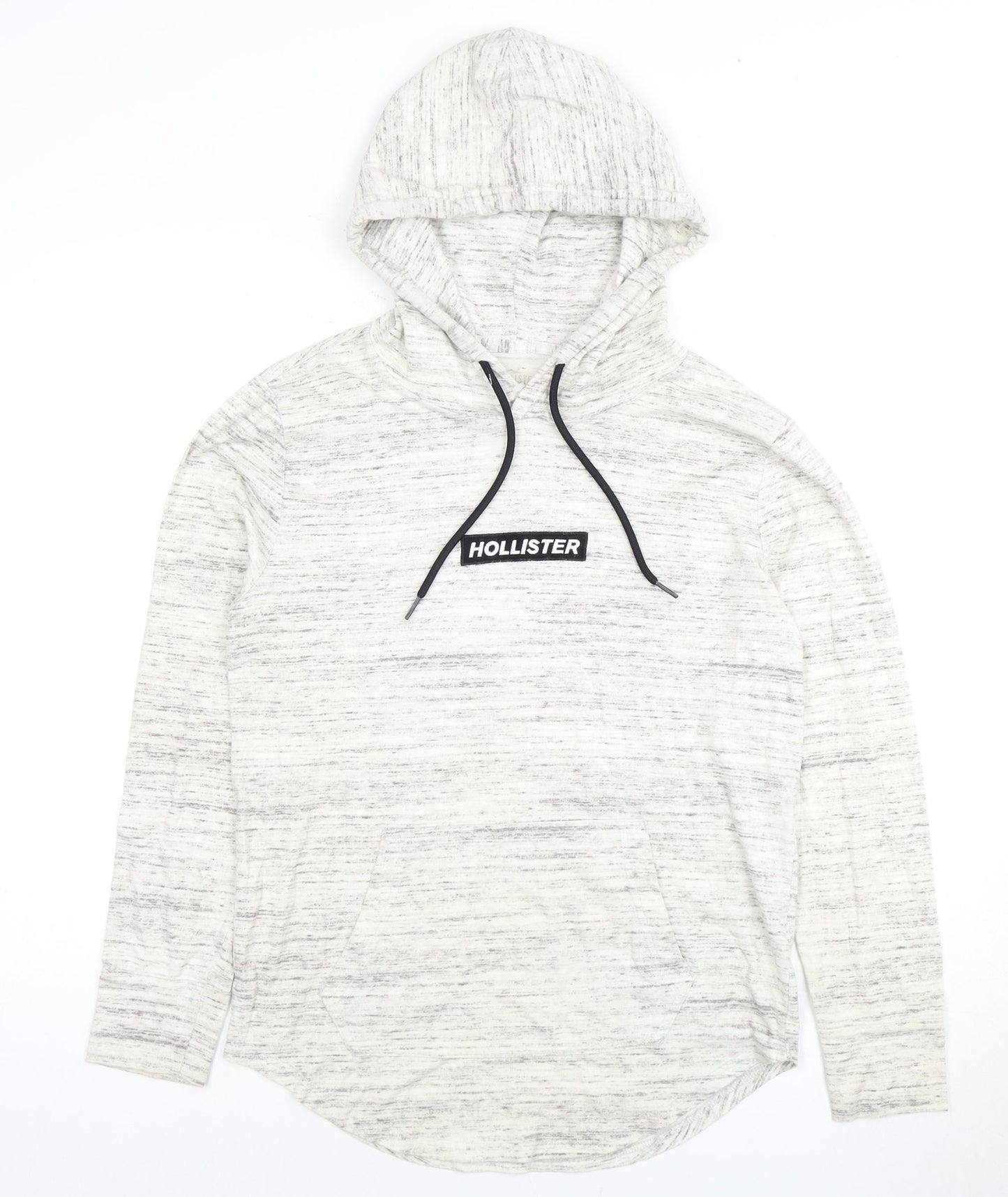 Mens UK Size XS Hollister Grey Pullover Hoodie