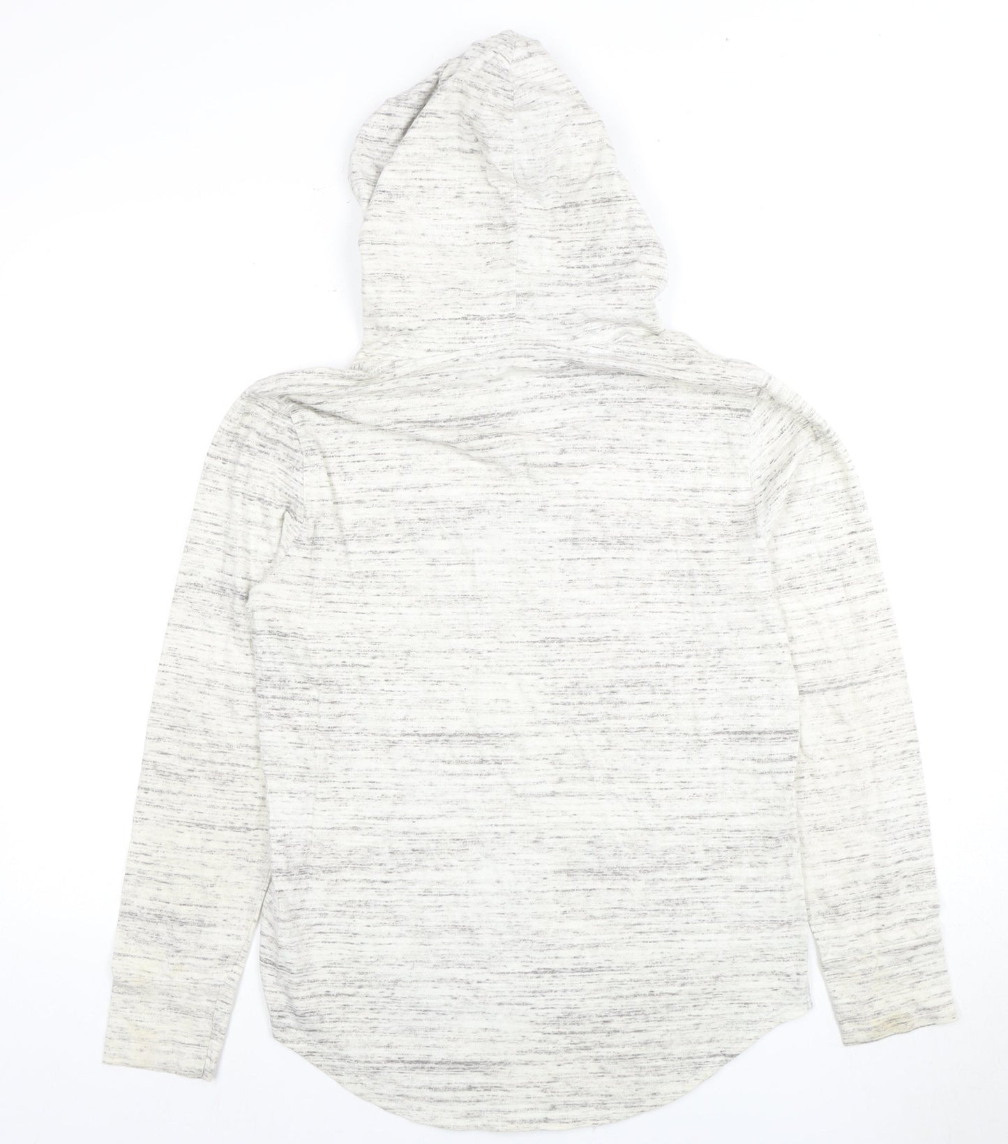 Mens UK Size XS Hollister Grey Pullover Hoodie