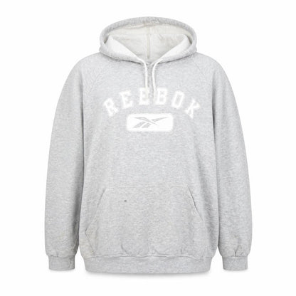 Unisex Adults UK Size L Reebok Grey Pullover Hoodie