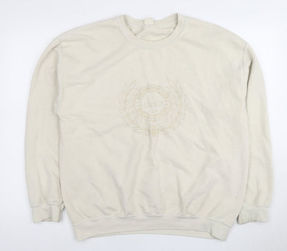 Urban Outfitters Unisex Beige M Pullover Sweatshirt