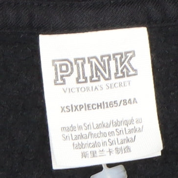 Victoria's Secret PINK Black XS Women's Logo Hoodie