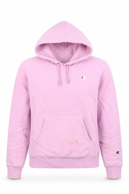 Womens UK Size S Champion Pink Pullover Hoodie