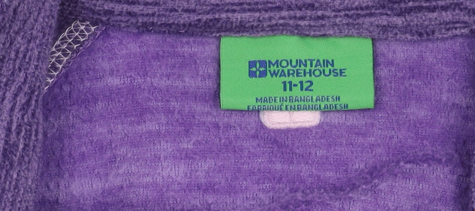 Mountain Warehouse Girls Purple Basic Jacket - 11-12 Years