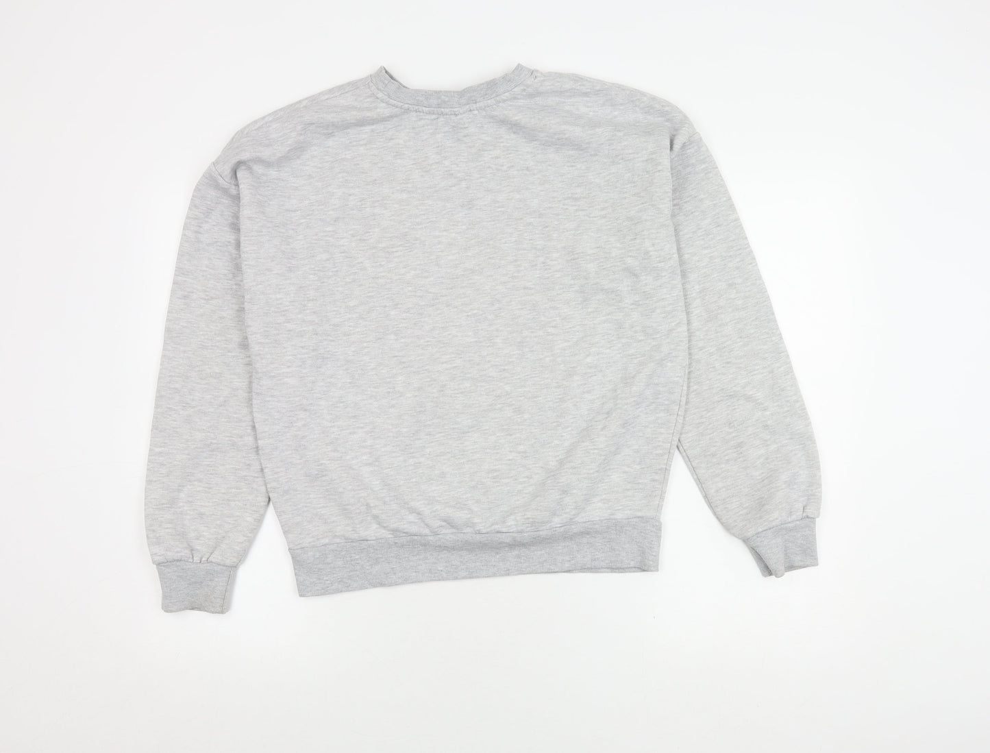 Unisex Adults UK Size S Harry Potter Grey Pullover Sweatshirt