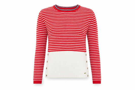 Womens UK Size XS Superdry Red Pullover Jumper