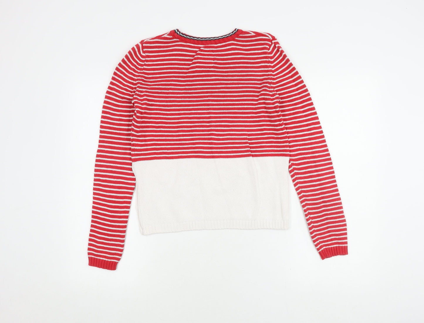 Womens UK Size XS Superdry Red Pullover Jumper