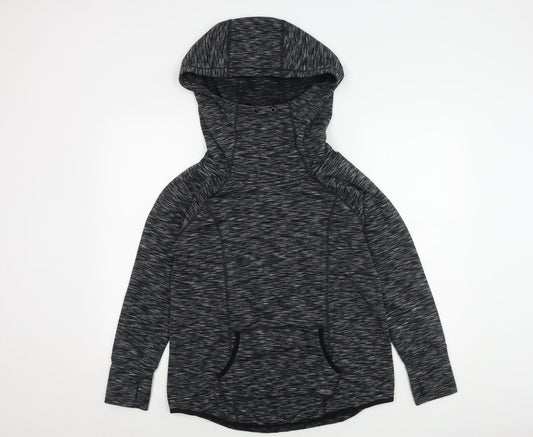 Womens UK Size L Calvin Klein Black Pullover Hoodie