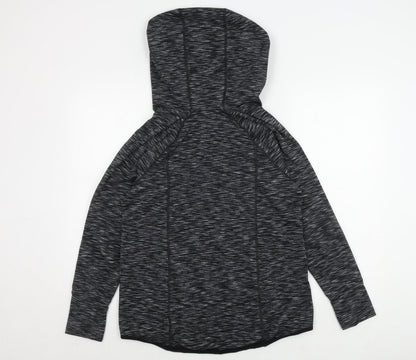 Womens UK Size L Calvin Klein Black Pullover Hoodie