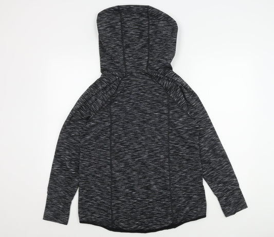 Womens UK Size L Calvin Klein Black Pullover Hoodie