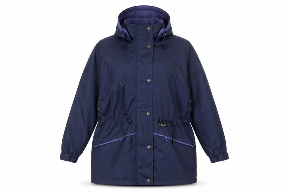 Womens UK Size 12 Regatta Blue Parka Coat