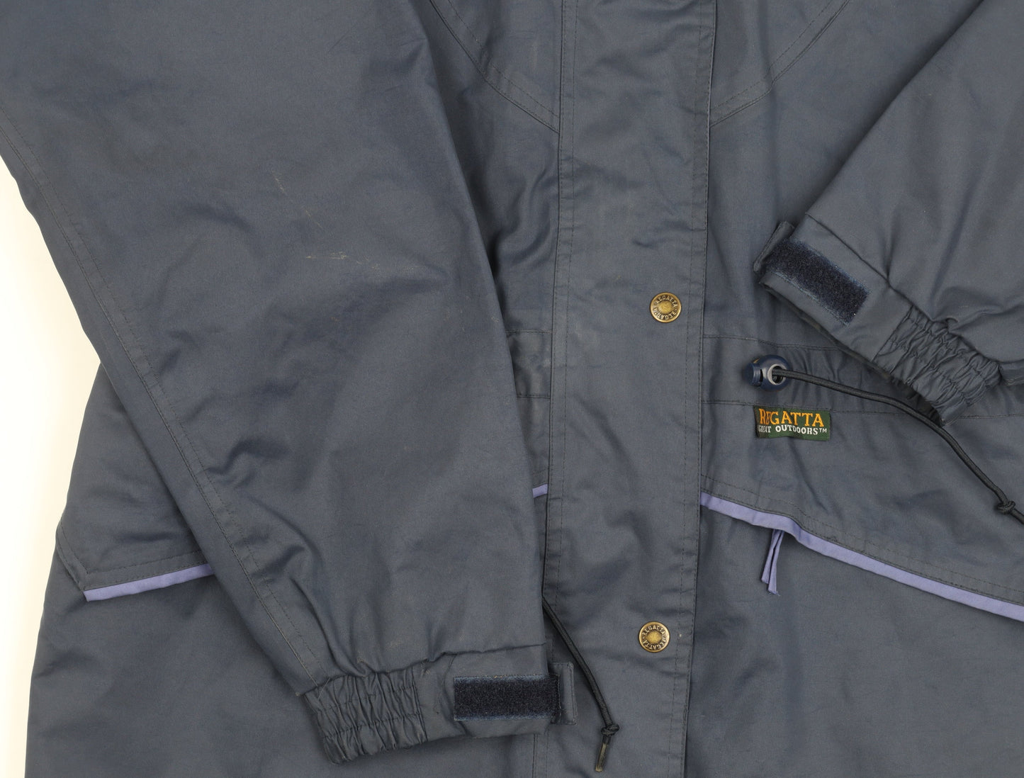 Womens UK Size 12 Regatta Blue Parka Coat