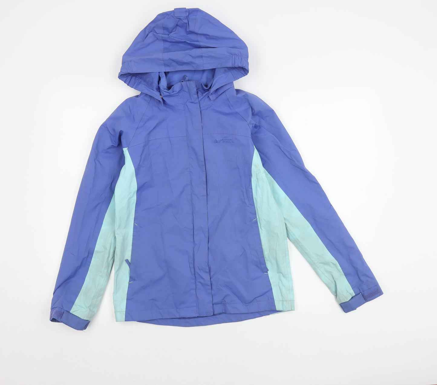 Mountain Warehouse Girls Blue Rain Coat 11-12 Years