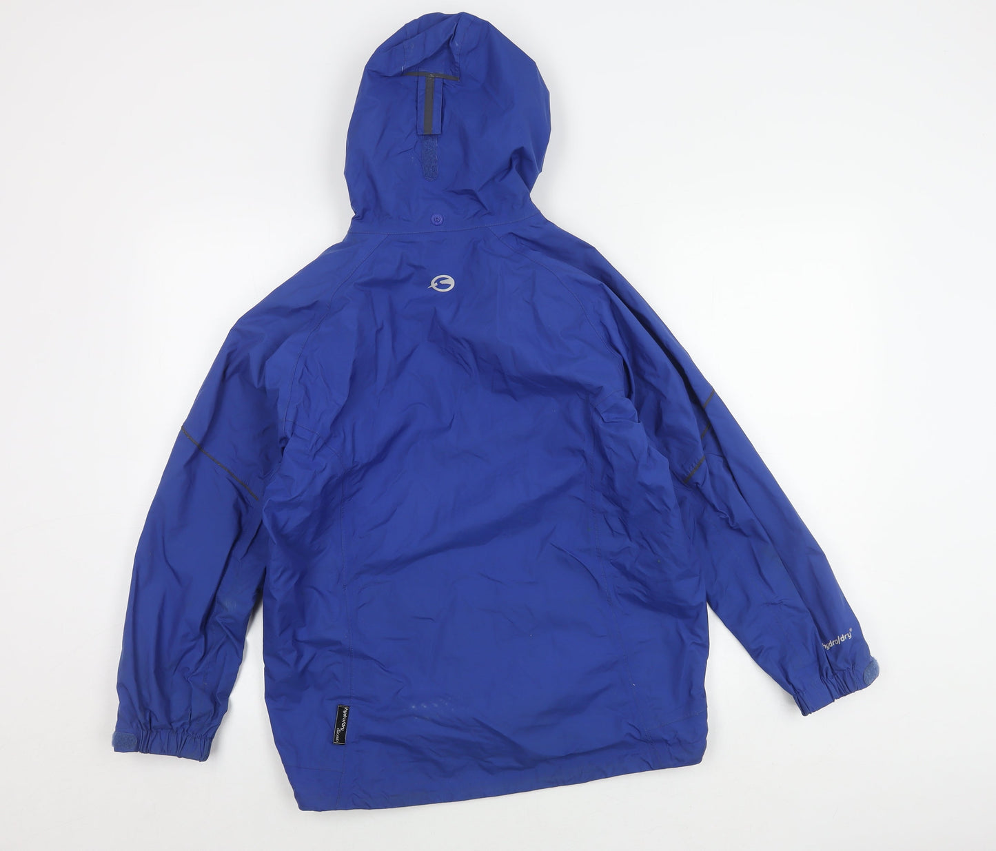 Sprayway Boys Blue Waterproof Hooded Jacket Size 12-13 Years