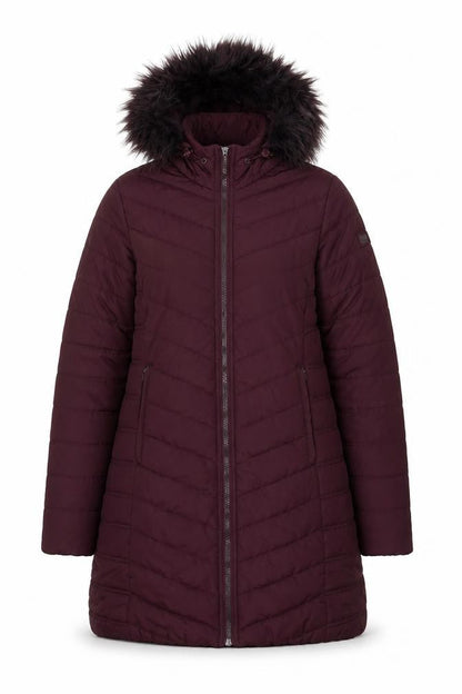Womens UK Size 8 Regatta Purple Puffer Jacket
