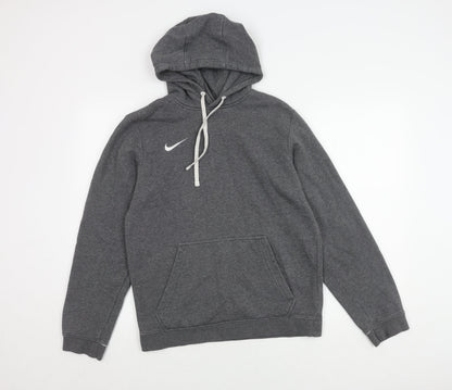 Mens UK Size S Nike Grey Pullover Hoodie
