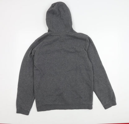 Mens UK Size S Nike Grey Pullover Hoodie