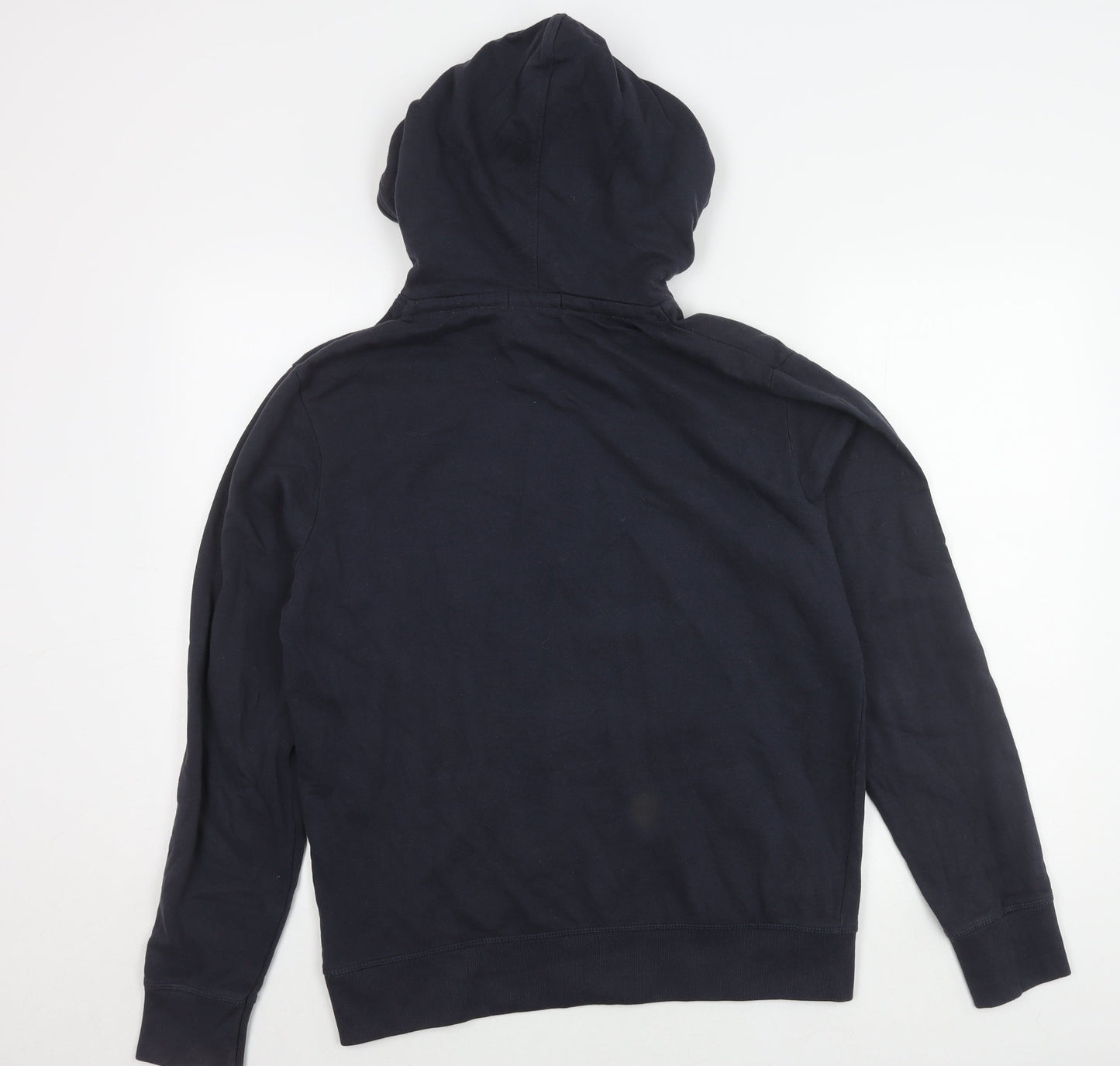 Mens UK Size M JACK & JONES Blue Pullover Hoodie