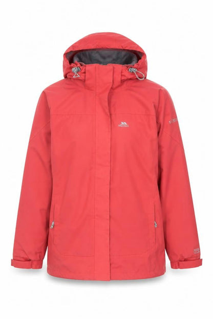 Womens UK Size M Trespass Red Rain Coat