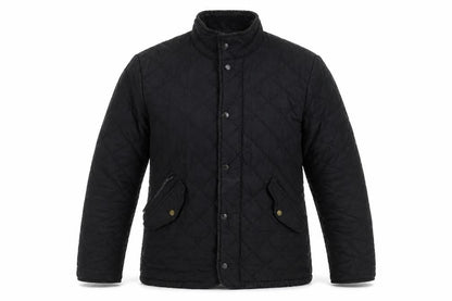 Mens UK Size S Feraud Black Quilted Coat