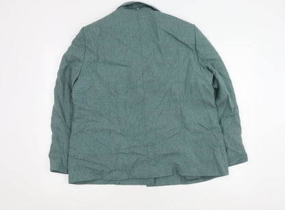 Honor Millburn Women's Green Blazer Plus Size 20
