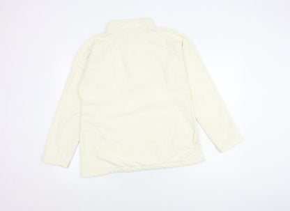 Peter Storm Women’s Ivory Zip Sweatshirt Size 16