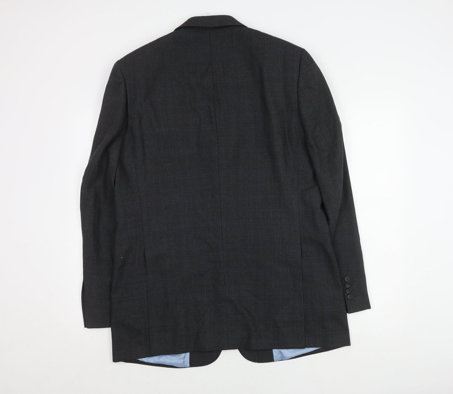 Mens UK Size 42 Charles Tyrwhitt Regular Black Suit Jacket